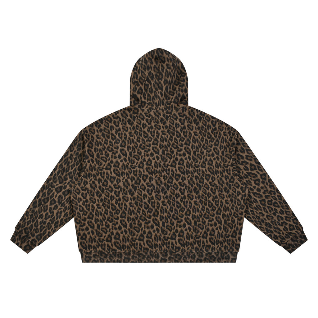 Chosen Leopard Full Zip Hoodie