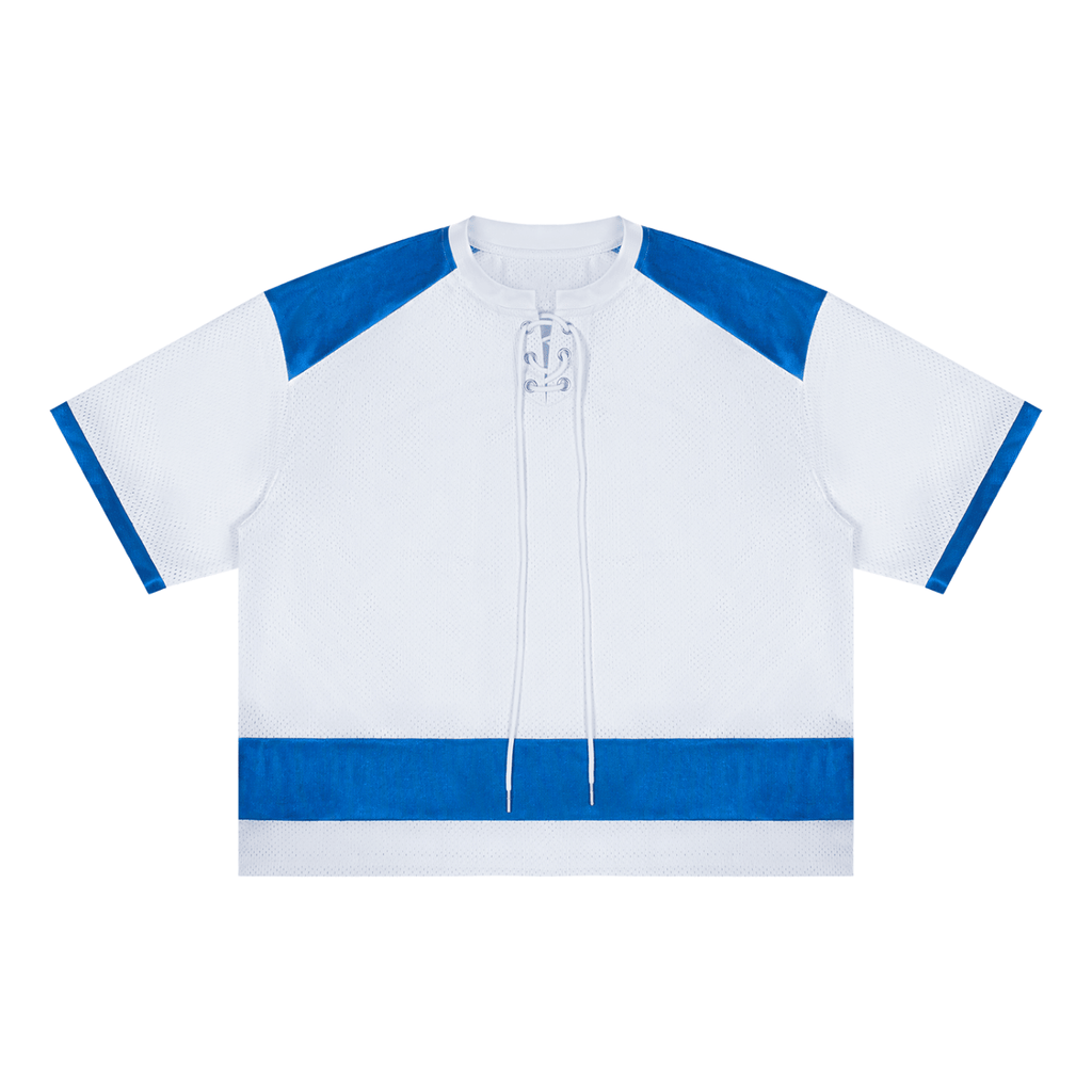 Unisex Raglan Sleeve Mesh Boxy T-Shirt - The LW Shop