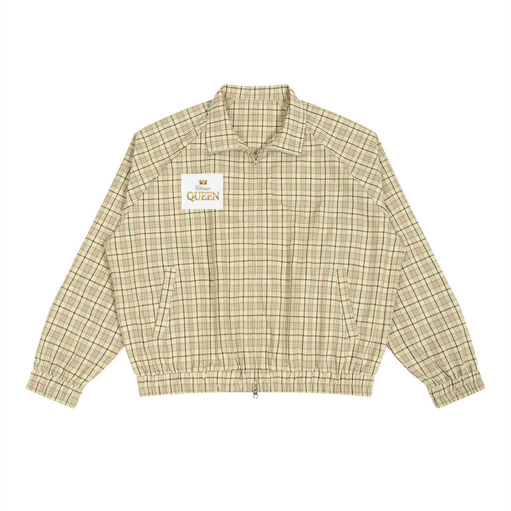 Chosen Queen Plaid Full-Zip Track Jacket