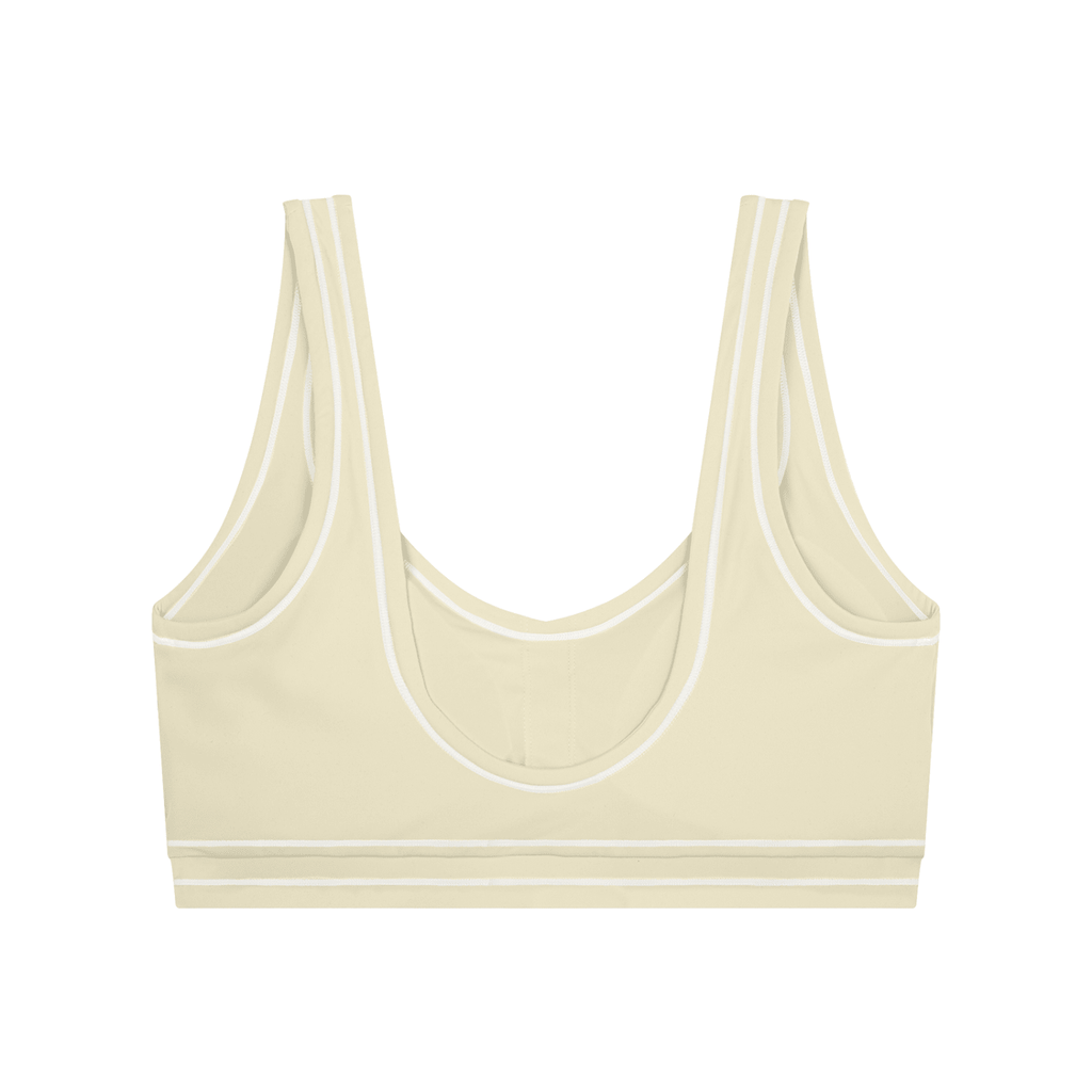 Women’s Topstitching Yoga Sports Bra - The LW Shop