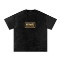 Snow Washed Oversized King Cotton T-Shirt - The LW Shop