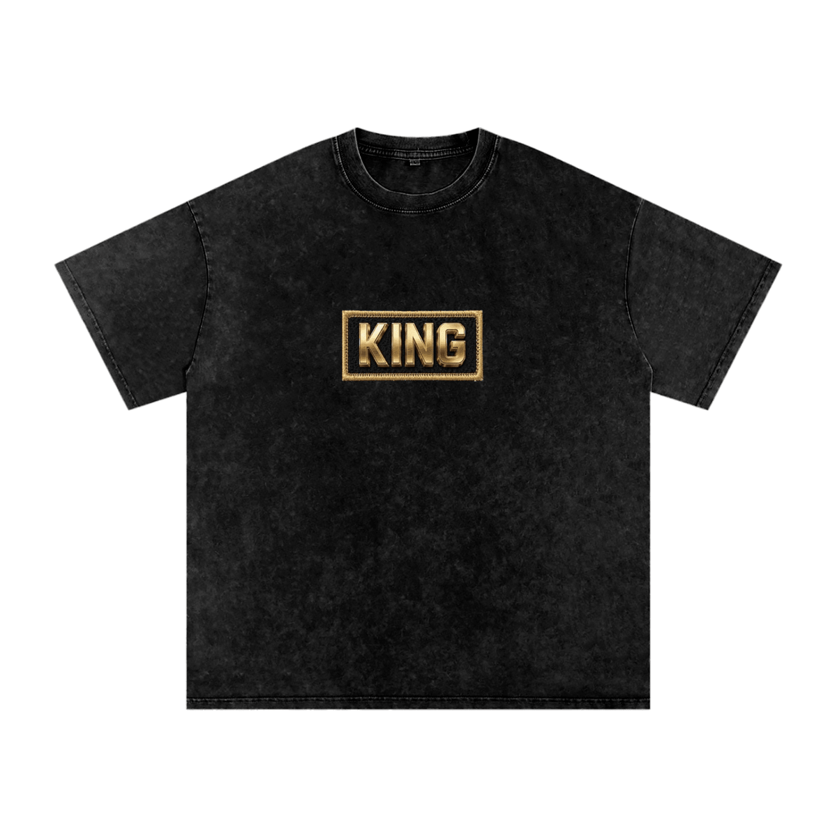 Snow Washed Oversized King Cotton T-Shirt - The LW Shop