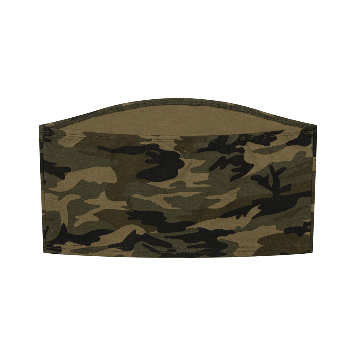 Women’s Camo Cropped Tube Top - The LW Shop
