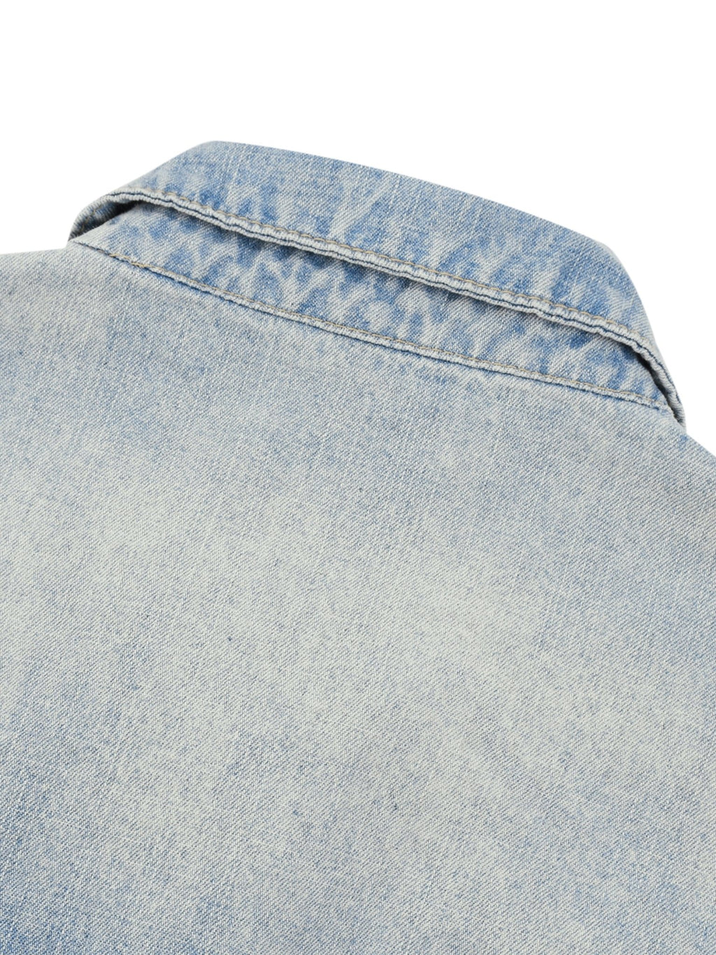 Unisex Vintage Wash Full-Zip Denim Jacket - The LW Shop