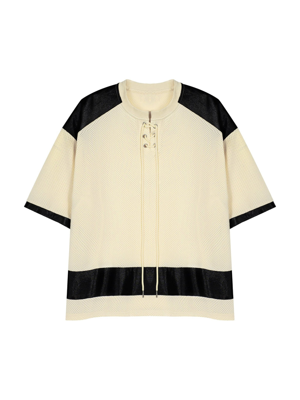 Unisex Raglan Sleeve Mesh Boxy T-Shirt - The LW Shop