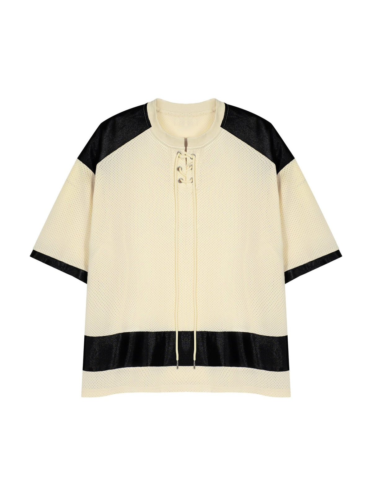 Unisex Raglan Sleeve Mesh Boxy T-Shirt - The LW Shop