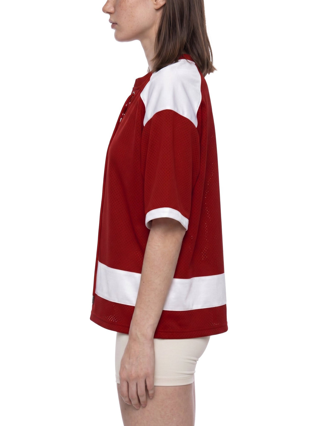Unisex Raglan Sleeve Mesh Boxy T-Shirt - The LW Shop