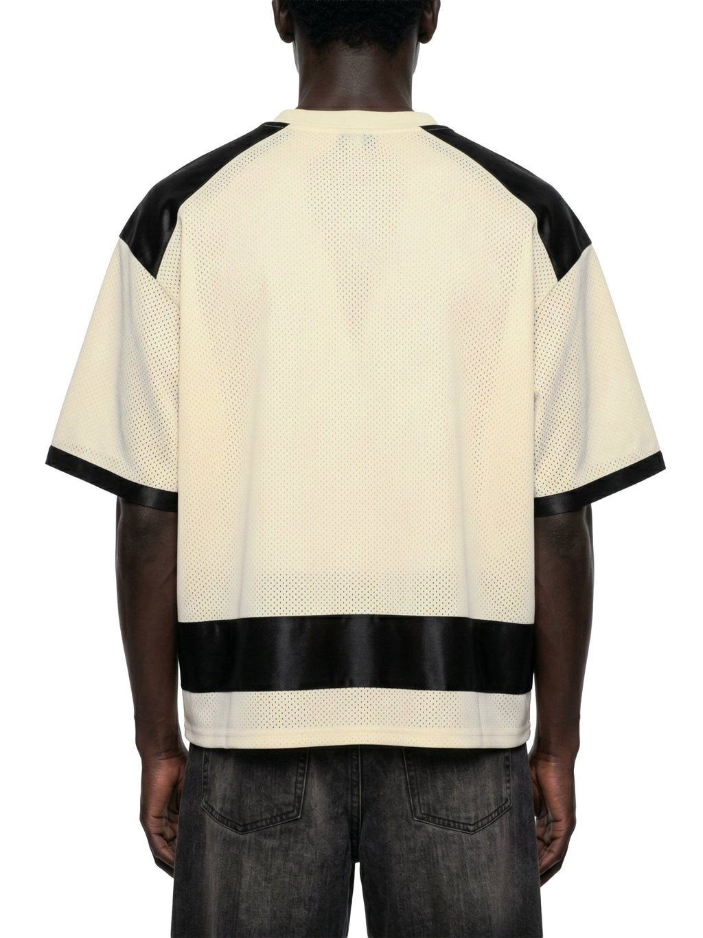 Unisex Raglan Sleeve Mesh Boxy T-Shirt - The LW Shop