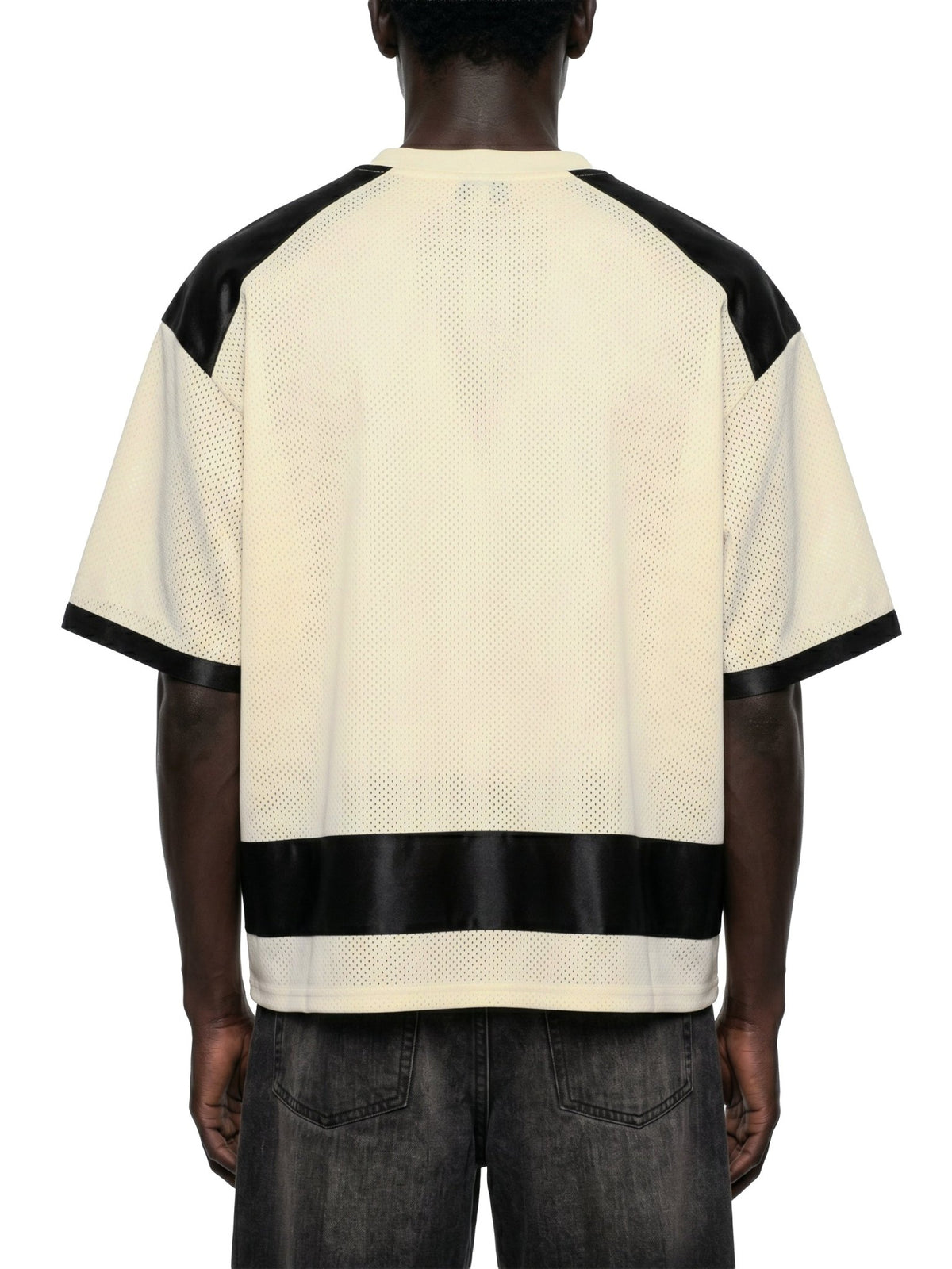Unisex Raglan Sleeve Mesh Boxy T-Shirt - The LW Shop