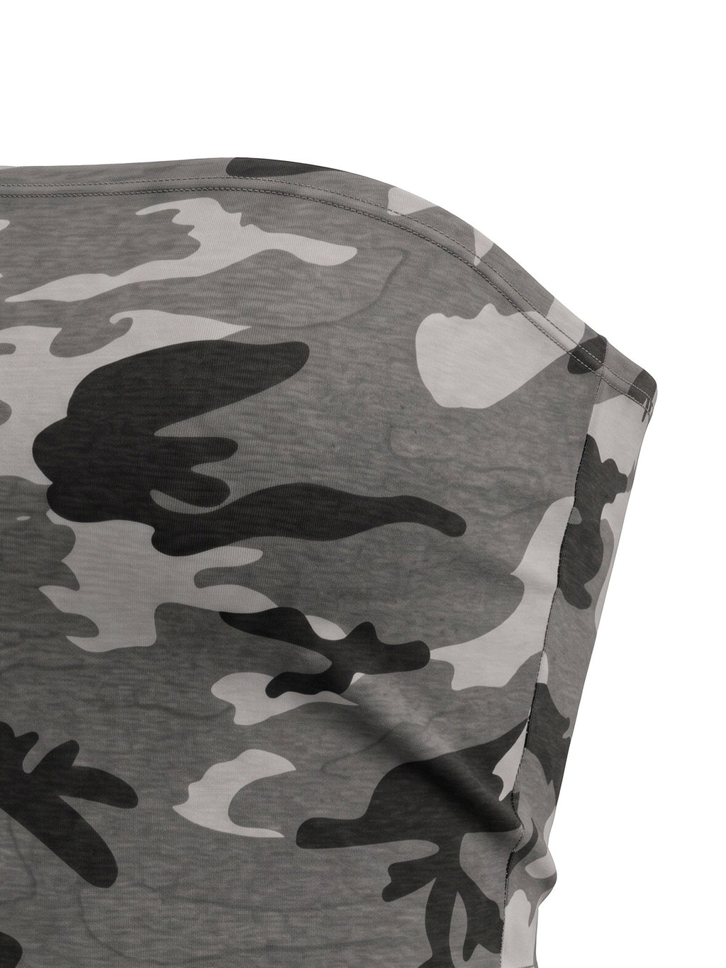 Women’s Camo Cropped Tube Top - The LW Shop