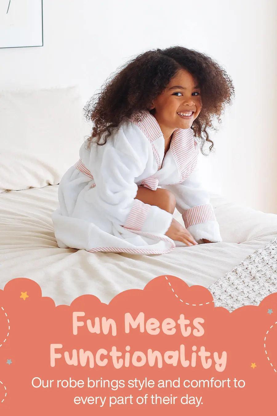 Kids Plush Robe – Ultra Soft, Safe & Cozy for Toddlers & Kids - The LW Shop