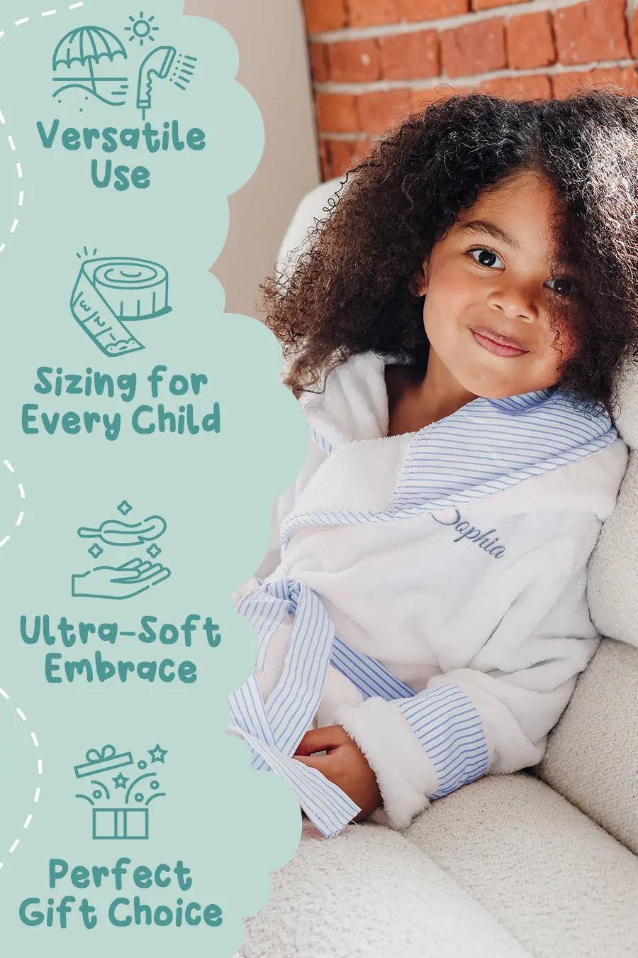 Kids Plush Robe – Ultra Soft, Safe & Cozy for Toddlers & Kids - The LW Shop