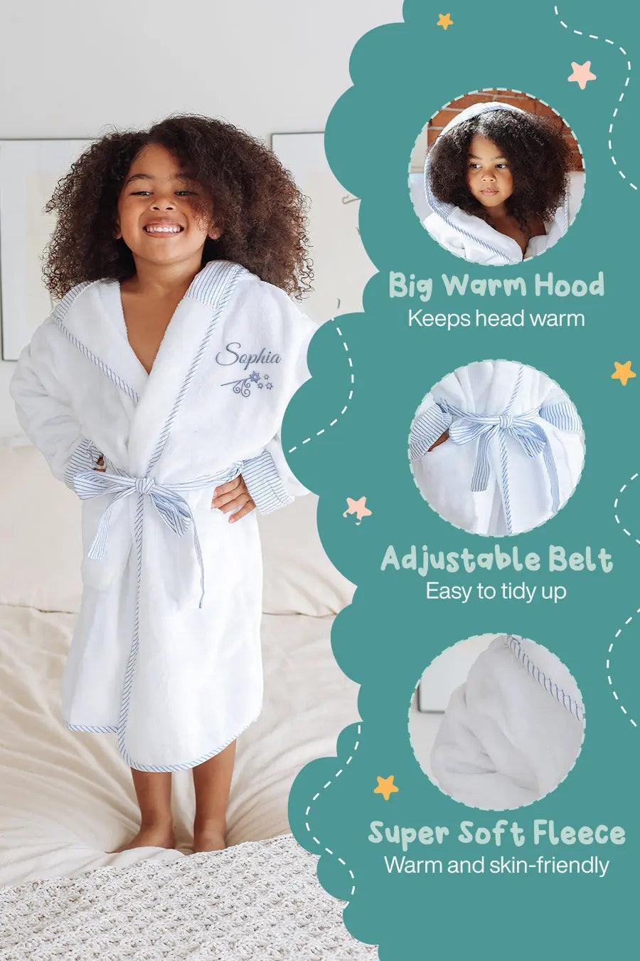 Kids Plush Robe – Ultra Soft, Safe & Cozy for Toddlers & Kids - The LW Shop