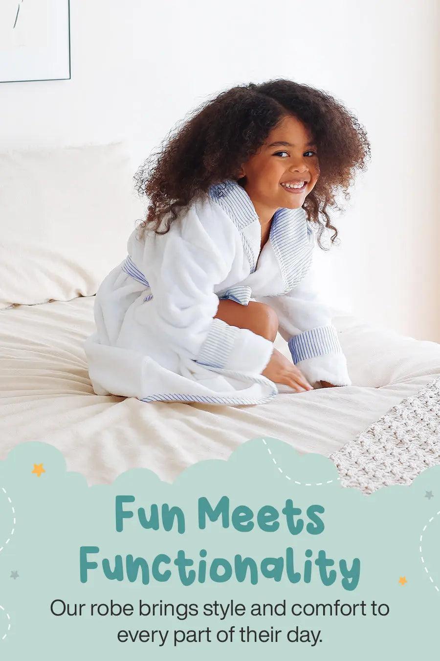 Kids Plush Robe – Ultra Soft, Safe & Cozy for Toddlers & Kids - The LW Shop