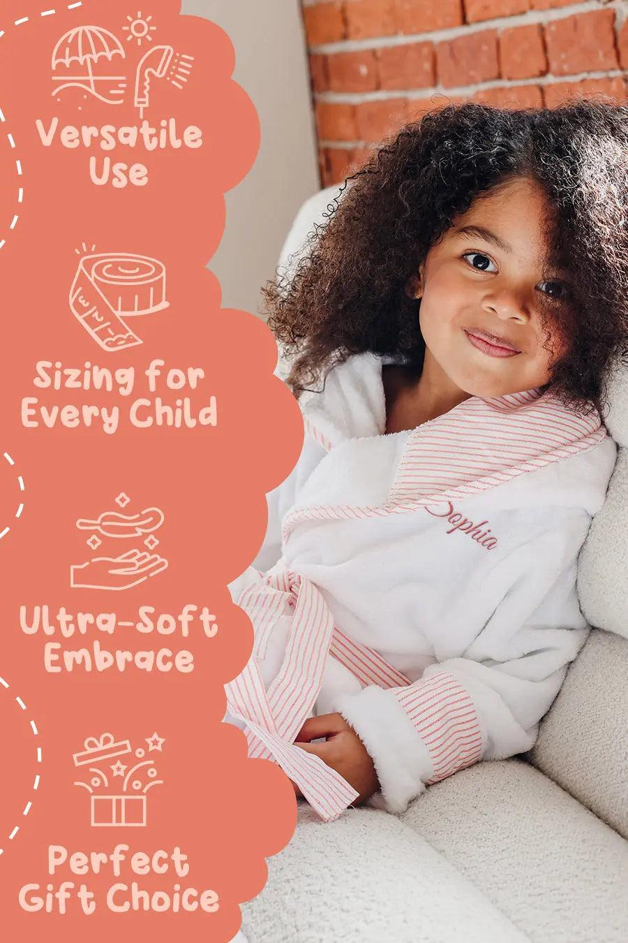 Kids Plush Robe – Ultra Soft, Safe & Cozy for Toddlers & Kids - The LW Shop