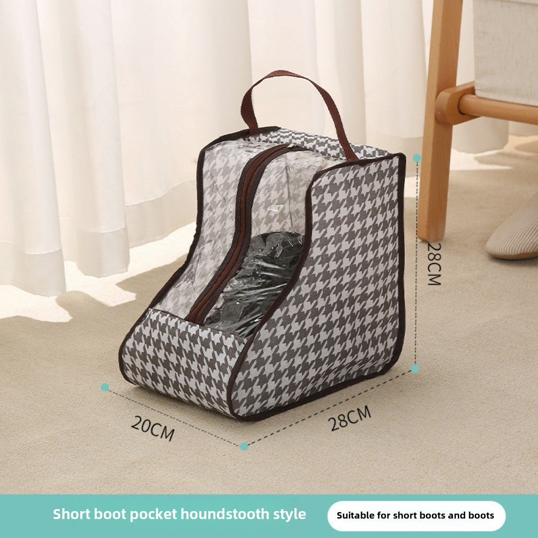 bolsa para guardar zapatos, bolso transparente multiusos para zapatos, bolsa para zapatos a prueba de polvo y humedad, bolsa protectora para botas largas y cortas.