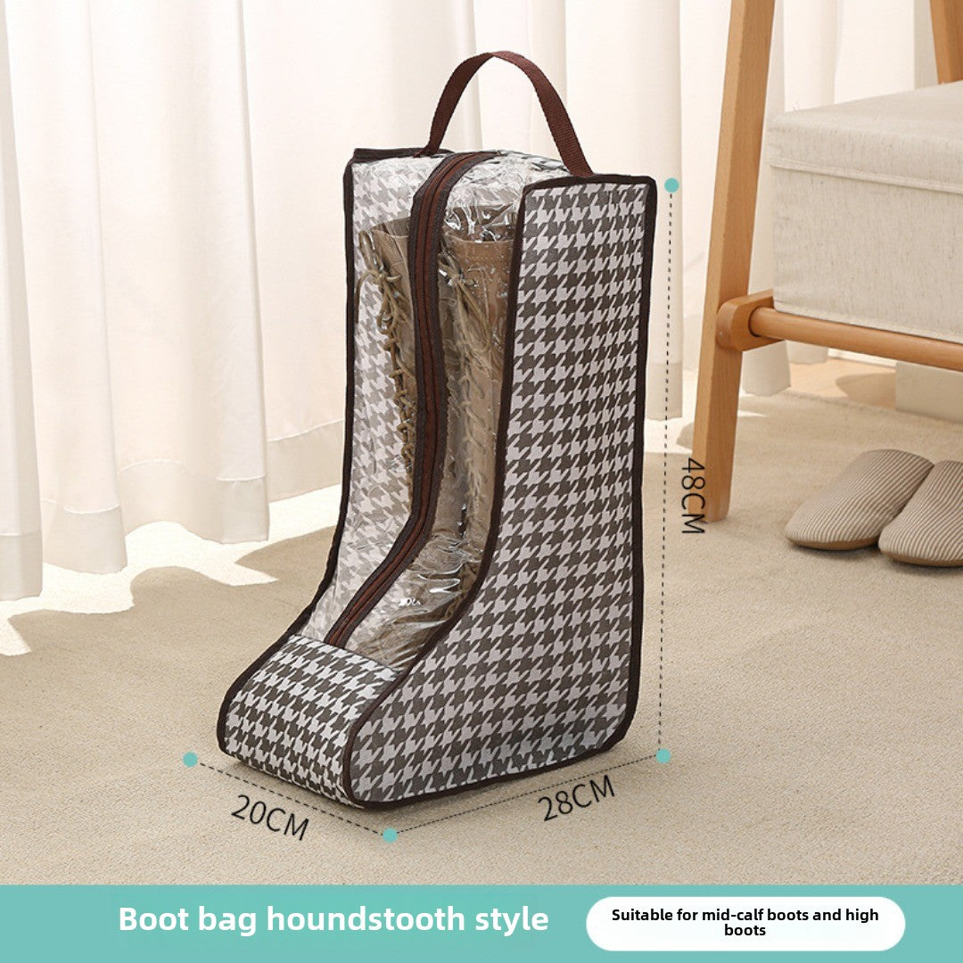 bolsa para guardar zapatos, bolso transparente multiusos para zapatos, bolsa para zapatos a prueba de polvo y humedad, bolsa protectora para botas largas y cortas.
